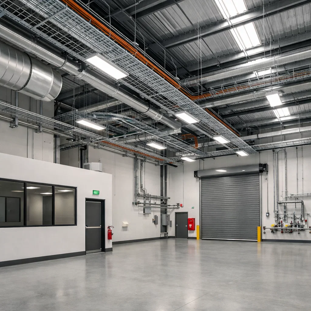 Commercial electrical and mechanical case study