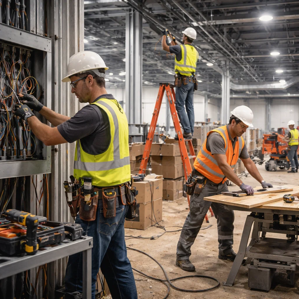 Commercial multi-site working