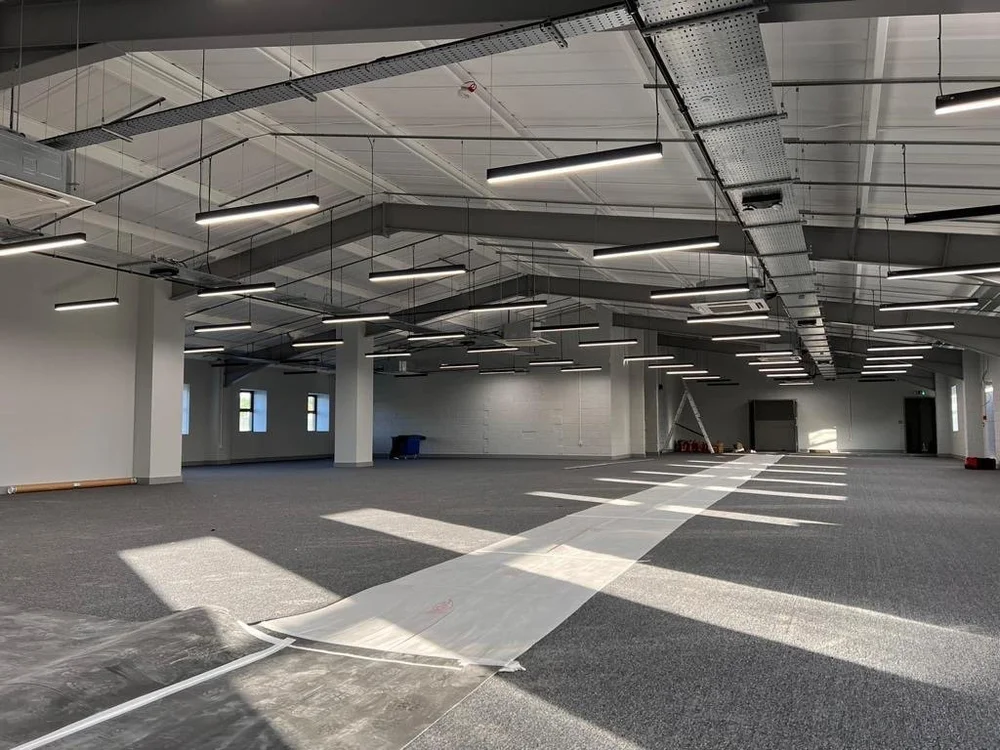 Commercial electrical and mechanical installation